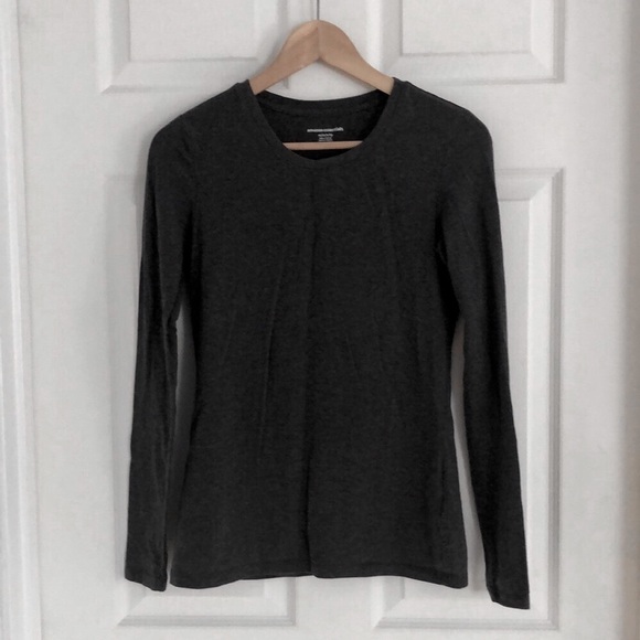 Amazon Essentials Grey long-sleeve tee - Picture 1 of 5